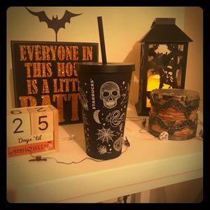 Starbucks 2019 Halloween cup💀🕸🕷
